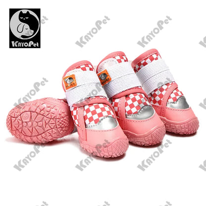 Dog Shoes for Small Dogs Breathable waterproof Dog Boots Paw Protectors for Summer Hot Pavement Winter Snowy Anti Slip Puppy