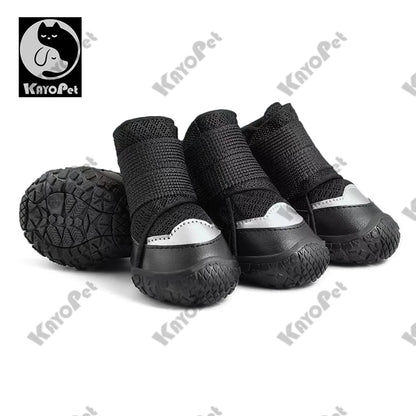 Dog Shoes for Small Dogs Breathable waterproof Dog Boots Paw Protectors for Summer Hot Pavement Winter Snowy Anti Slip Puppy