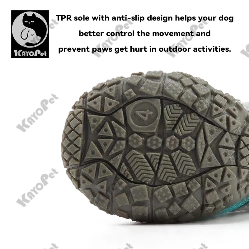 Dog Shoes for Small Dogs Breathable waterproof Dog Boots Paw Protectors for Summer Hot Pavement Winter Snowy Anti Slip Puppy