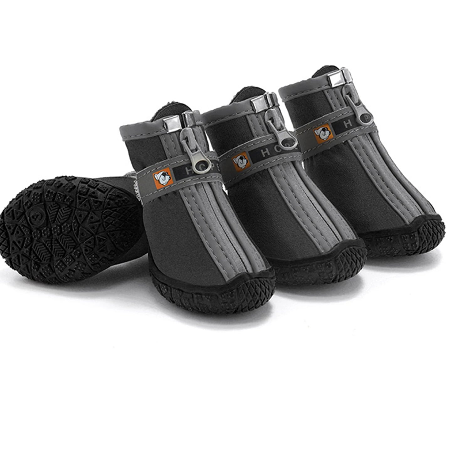 Dog Shoes for Large Dogs Medium Dog Boots Paw Protectors For Winter Snowy Day Summer Hot Pavement Waterproof Anti Slip Sole