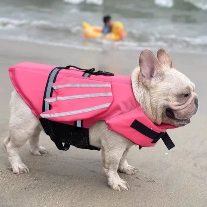 Dog Summer Life Jacket with Wings Pet Swim Vest Adjustable Straps Safe Swimming Gear for Dogs  Puppy Clothes Dog Accessories