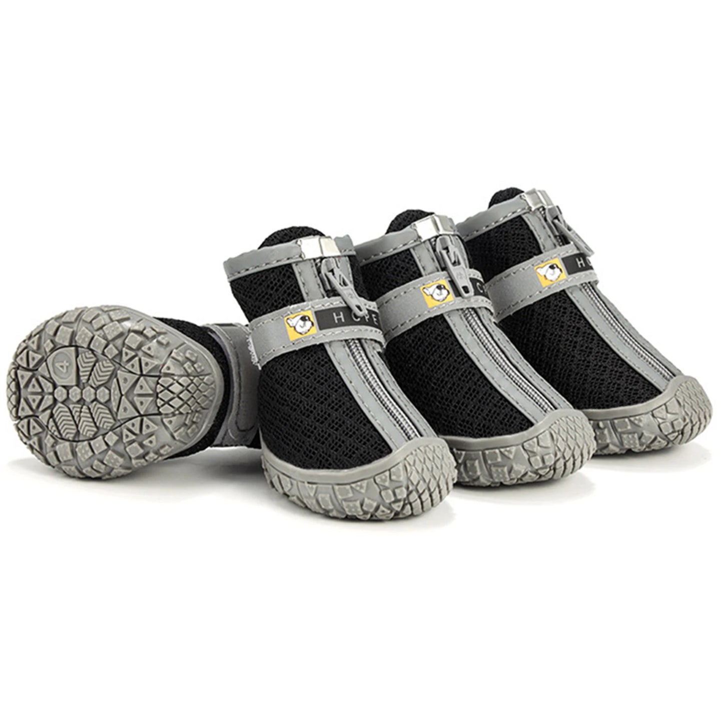 Dog Shoes for Large Dogs Medium Dog Boots Paw Protectors For Winter Snowy Day Summer Hot Pavement Waterproof Anti Slip Sole
