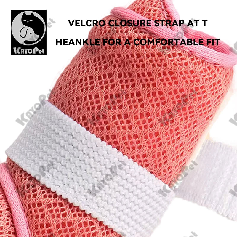 Dog Shoes for Small Dogs Breathable waterproof Dog Boots Paw Protectors for Summer Hot Pavement Winter Snowy Anti Slip Puppy