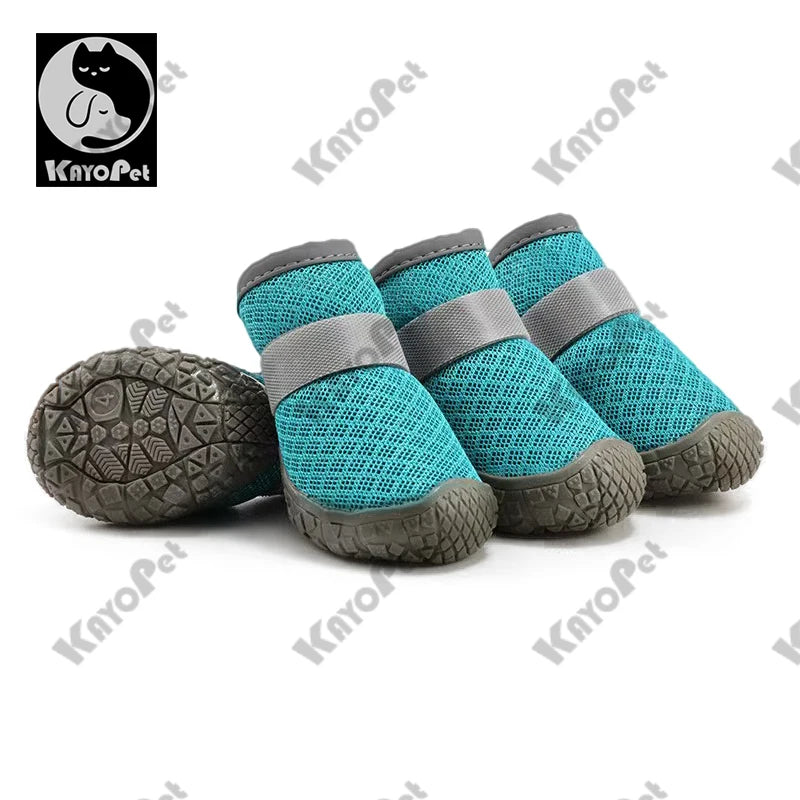Dog Shoes for Small Dogs Breathable waterproof Dog Boots Paw Protectors for Summer Hot Pavement Winter Snowy Anti Slip Puppy