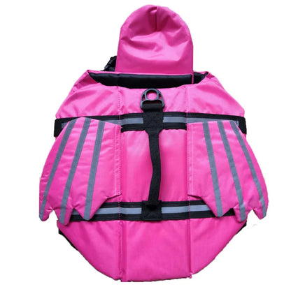 Dog Summer Life Jacket with Wings Pet Swim Vest Adjustable Straps Safe Swimming Gear for Dogs  Puppy Clothes Dog Accessories