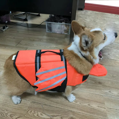 Dog Summer Life Jacket with Wings Pet Swim Vest Adjustable Straps Safe Swimming Gear for Dogs  Puppy Clothes Dog Accessories